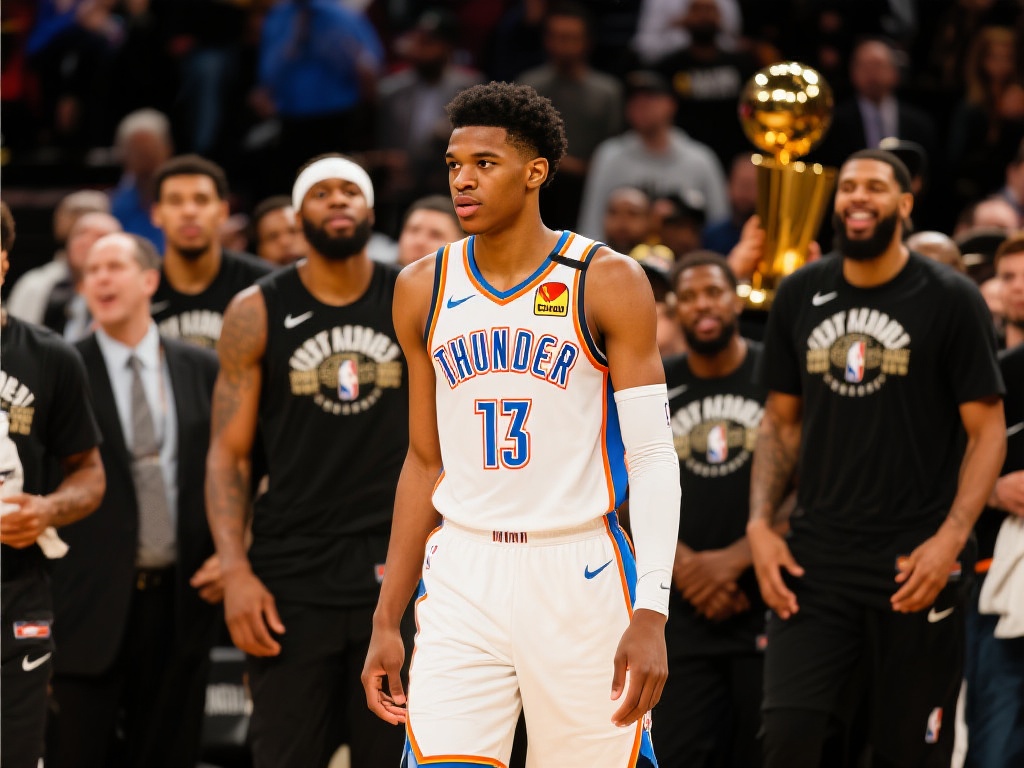 步行者与雷霆6月6日总决赛：亚历山大高光集锦